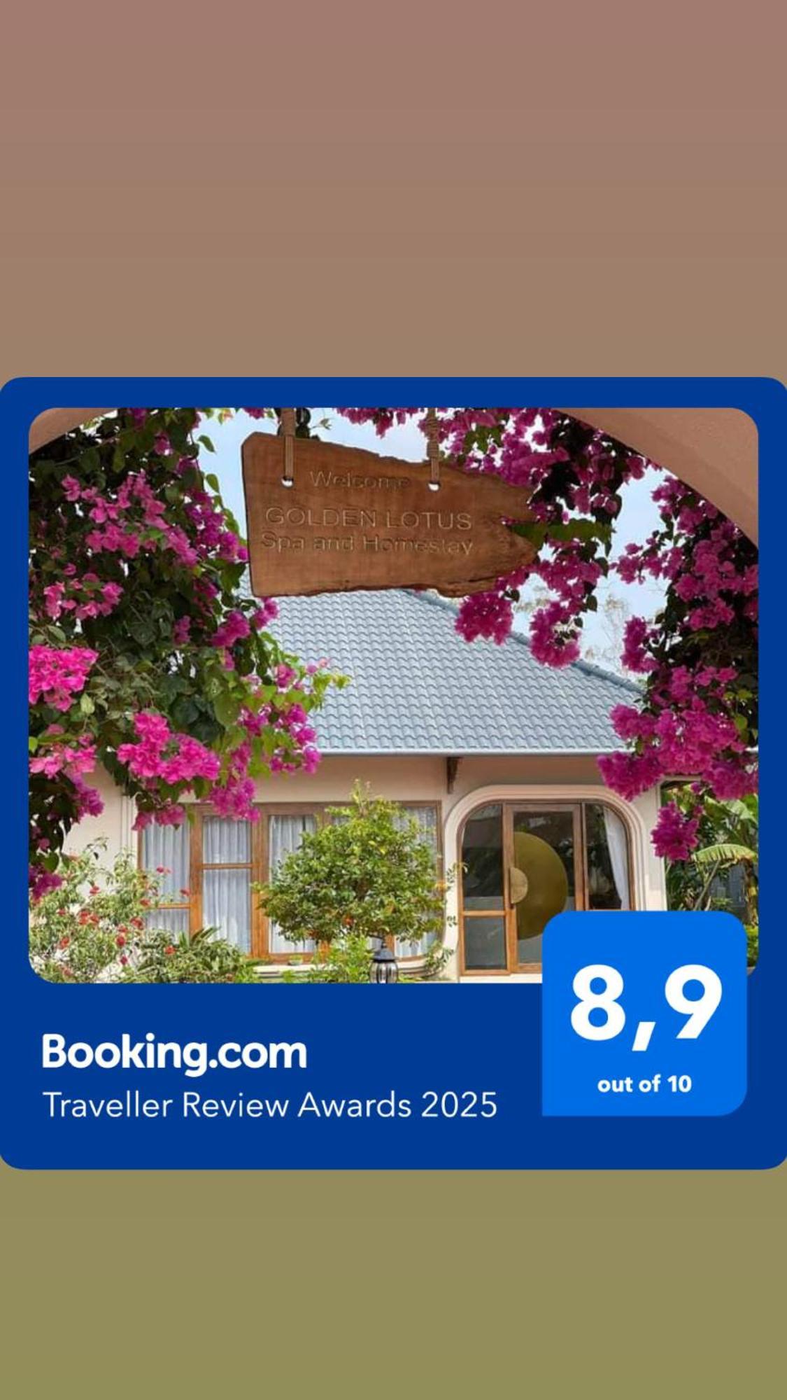 Golden Lotus Spa & Homestay Ap Thien Phuoc Екстериор снимка